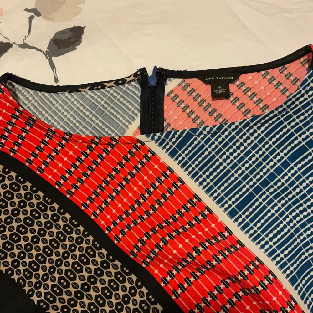 Ann Taylor straight multi colors and patterns.